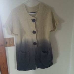 2 tone cardigan